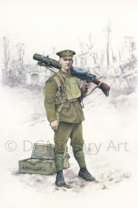DG Military Art - Novusart - Nicholas Dowling Private 2nd Battalion Irish Guards 1917